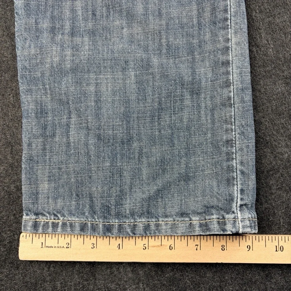 Levi's 569 Loose Straight Jeans Men's 38x32 (Fits 40x31.5) Light Wash